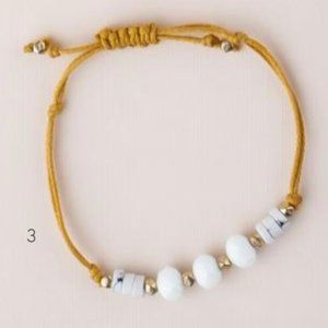 Handmade in India. Clay and glass bead Bracelets. New. Fair Trade